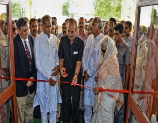 AIIMS Jodhpur Inauguration-Cutting the Ribbon at OPD Block